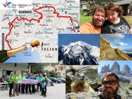 Potopisno predavanje: Via Alpina - direkt (V 107 dneh preko Alp od Monaca do Trsta)