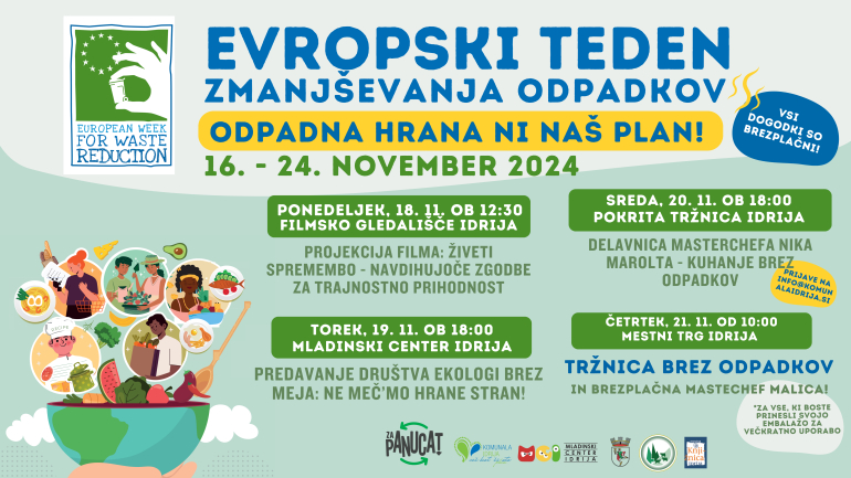 Evropski teden zmanjševanja odpadkov v Idriji