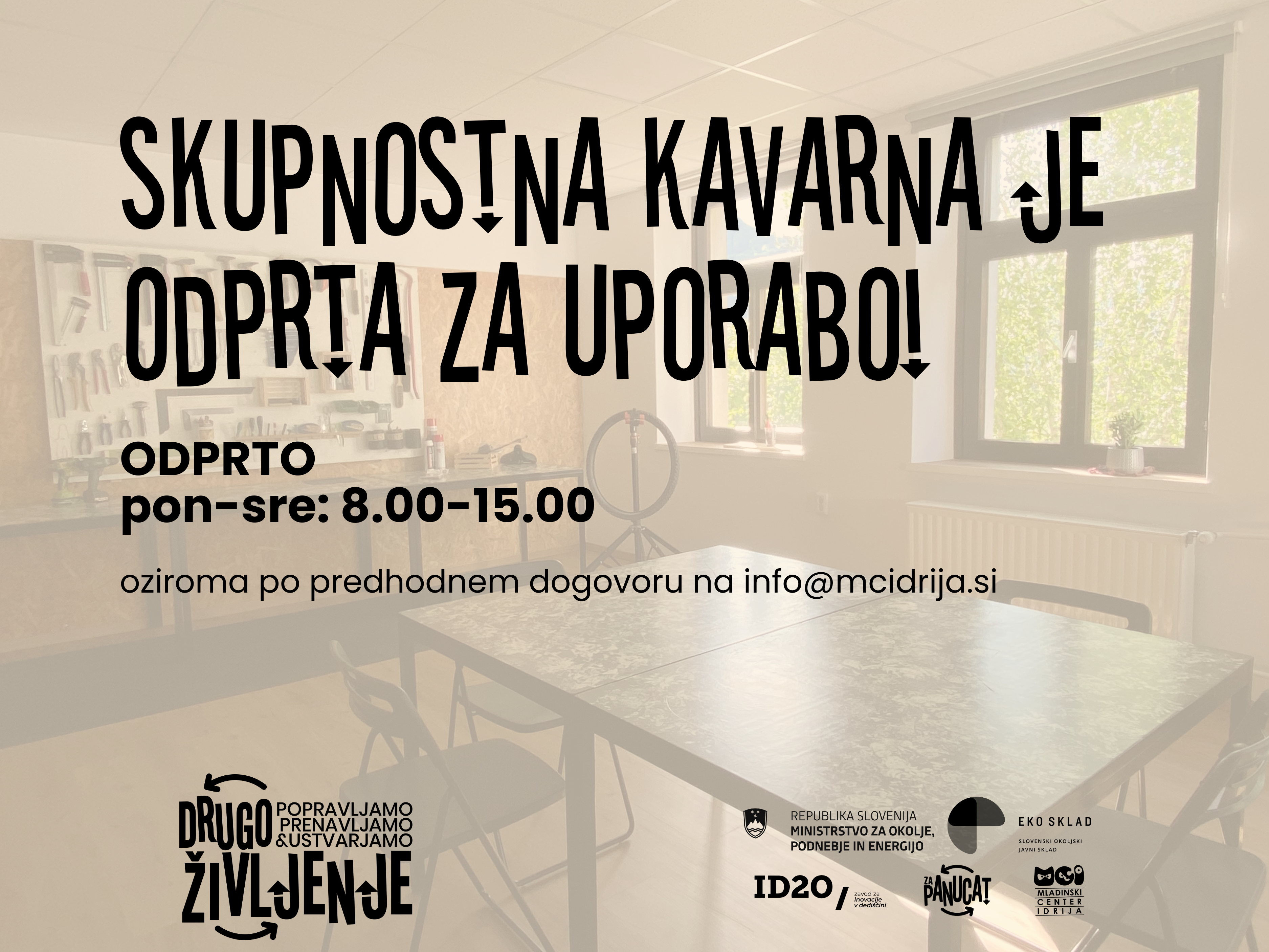 Skupnostna kavarna je odprla svoja vrata!
