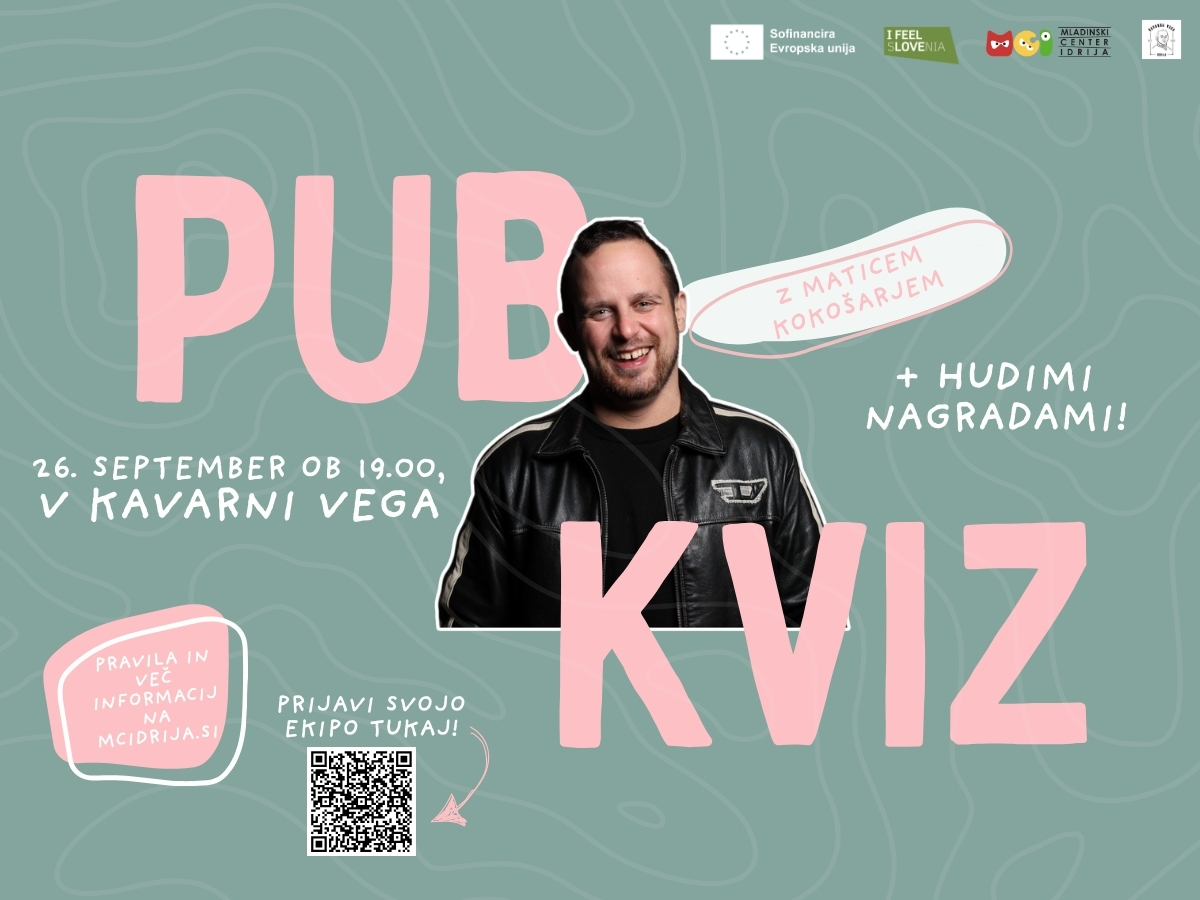 PUB KVIZ Z MATICEM KOKOŠARJEM!