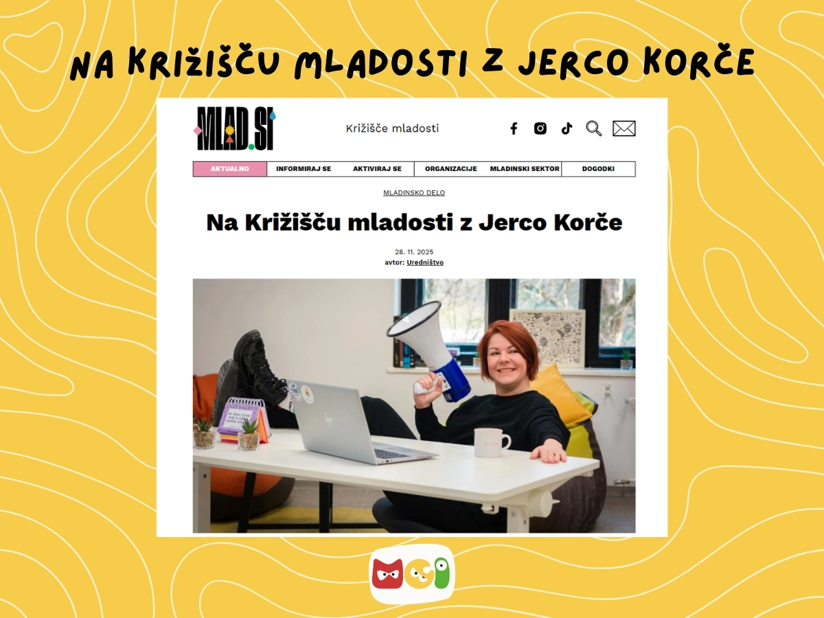 Na Križišču mladosti z Jerco Korče