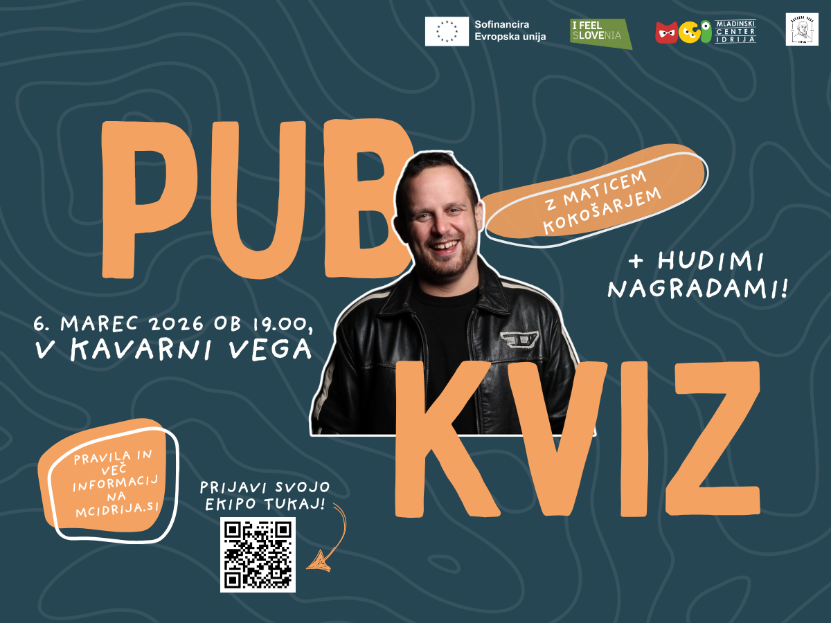 Spomladanski pub kviz z Maticem Kokošarjem