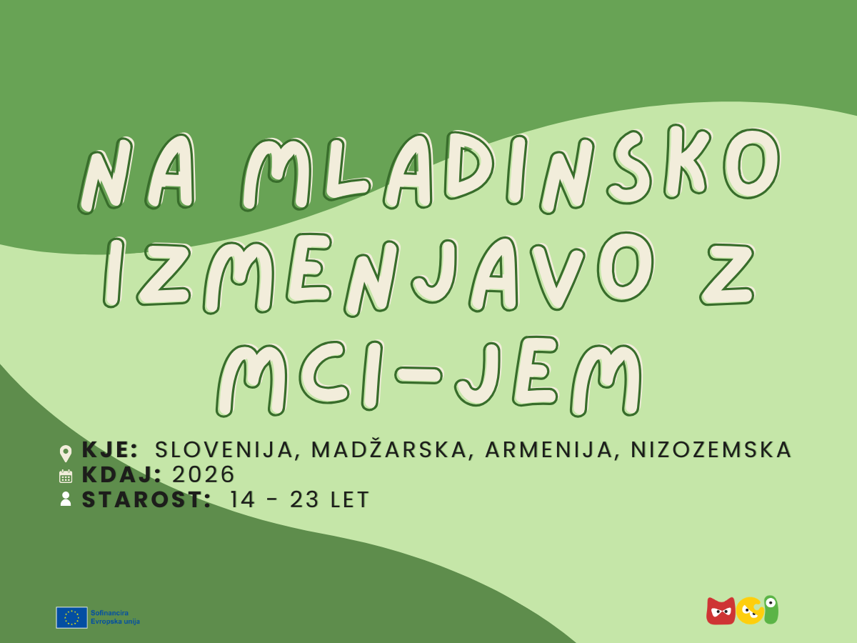 Na mladinsko izmenjavo z MCI-jem