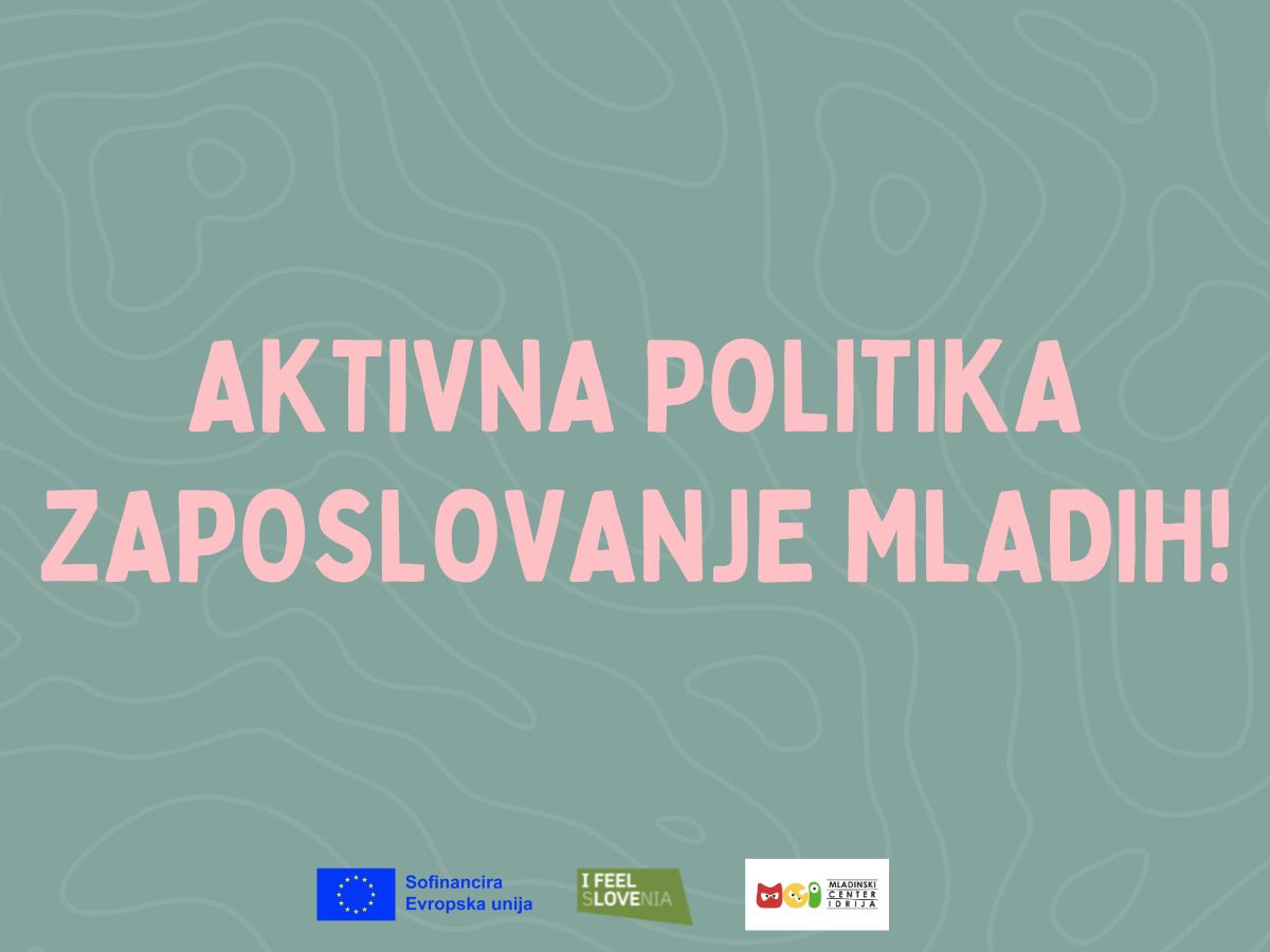 AKTIVNA POLITIKA ZAPOSLOVANJE MLADIH