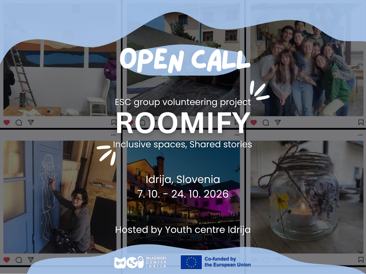 Open call – iščemo prostovoljce