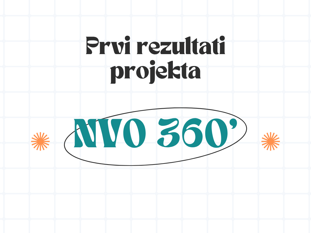 Bolj digitalni, odporni in povezani: prvi rezultati projekta NVO 360